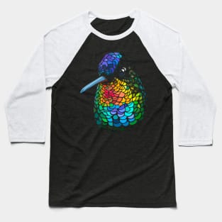 Hummingbird Colors Baseball T-Shirt